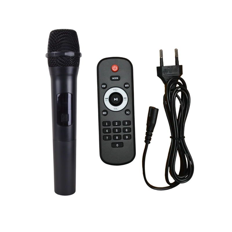 PARLANTE PORTATIL 2X12' BT/MP3/FM/LED MIC SING-E SP-12250 - 4