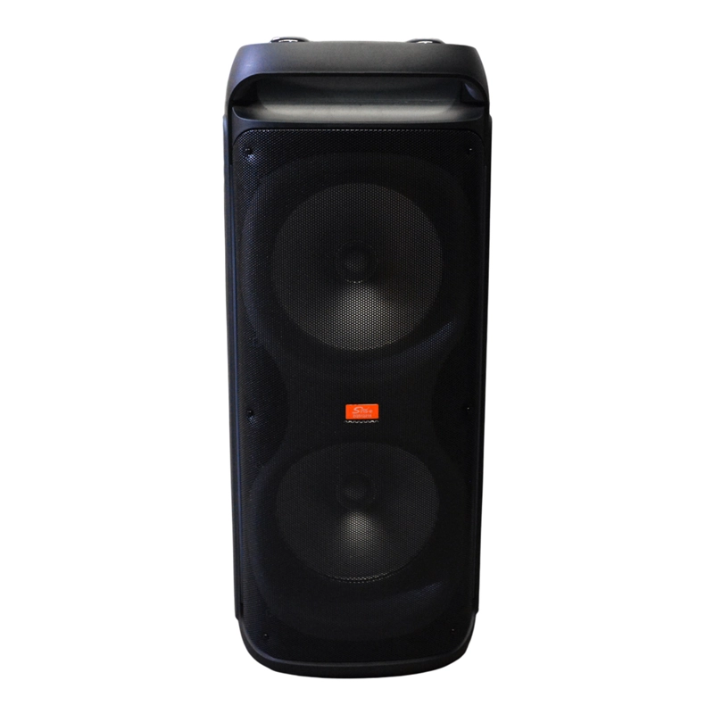 PARLANTE PORTATIL 2X12' 50W LEDS. MIC, BT SING-E ZQS12216 - 2