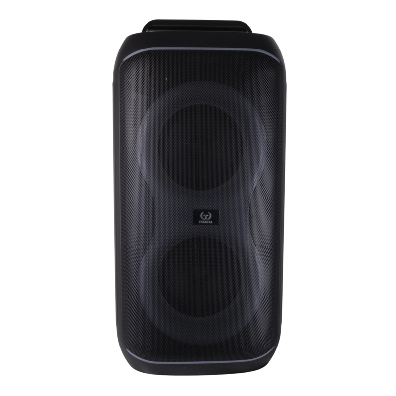 PARLANTE PORTATIL 2X6,5' 40W LEDS, MIC, BT YOSHITA YS-016 - 2