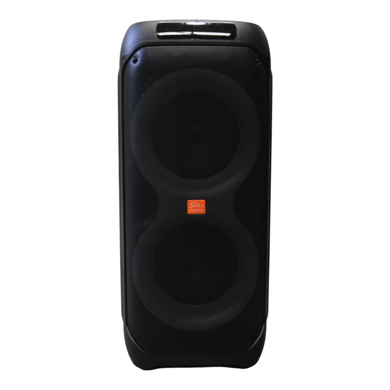 PARLANTE PORTATIL 2X8' 25W LEDS, MIC, BT SING-E ZQS8280 - 2
