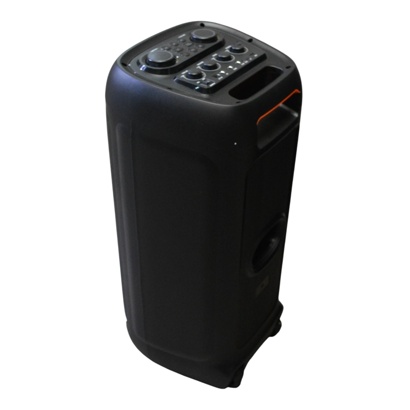 PARLANTE PORTATIL 2X8' 25W LEDS, MIC, BT SING-E ZQS8280 - 4