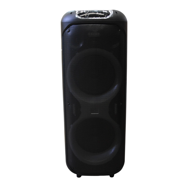PARLANTE PORTATIL 2X10' 40W LEDS, MIC, BT SING-E ZQS10215 - 2