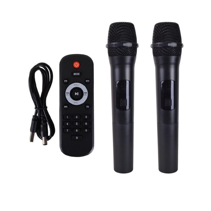 PARLANTE PORTATIL 2X10' 40W LEDS, MIC, BT SING-E ZQS10215 - 6