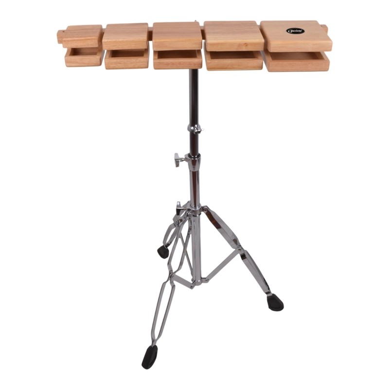 SET DE BLOCKS DE MADERA PENTATONIC CON ATRIL CIPRIANI WB-500W - 2
