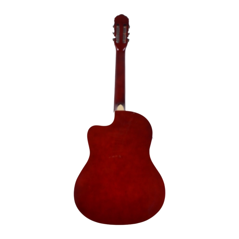 GUITARRA ELECTROACUSTICA 39 CDAS METALICAS CUTAWAY NATURAL LA ESPAÑOLA - 4