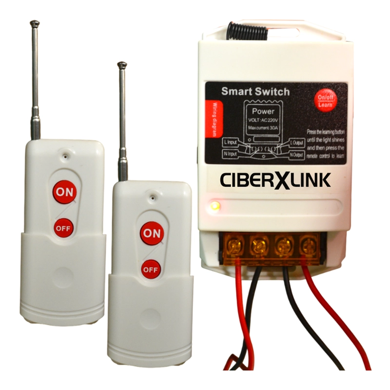 SISTEMA DE ALARMA SIRENA / BALIZA ROJA 220V CIBERXLINK - 4