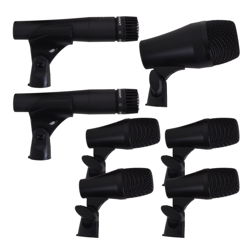 SET DE 7 MICROFONOS PARA BATERIA BAT-7 CIPRIANI - 1