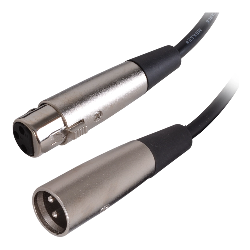 CABLE MICROFONO A3M (XLR M) - A3F (XLR H) 30 MTS CC-30 MEKSE - 2
