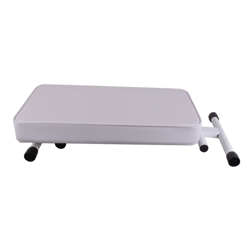 BANCA PLEGABLE PARA TECLADO METALICA / ACOLCHADA BLANCA MEISTEHAFT PIB-6 - 3