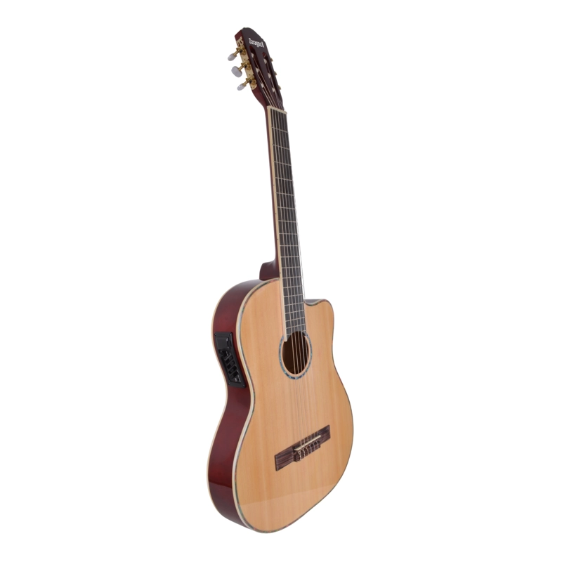 GUITARRA ELECTROACUSTICA NATURAL CUERDAS DE NYLON - ZA-551BCEQ/N ZARAGOZA - 1