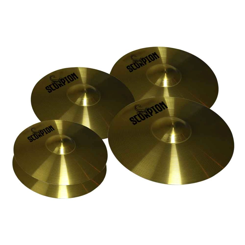 SET PLATILLOS PARA BATERIA 14X2, 16, 18, 20 SCORPION SCS-5 - 1
