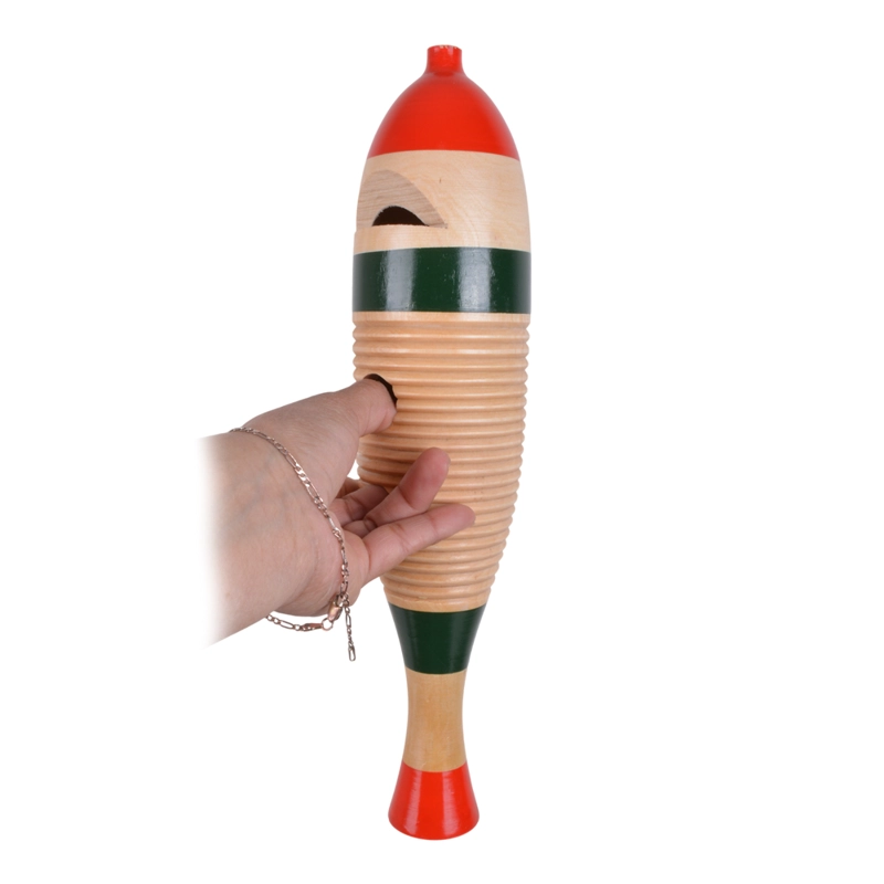 GUIRO DE MADERA TIPO PESCADO WGF-32 CIPRIANI - 3