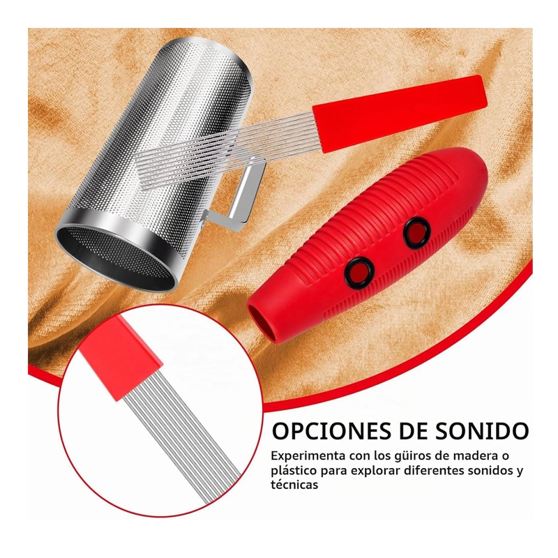 PEINE GUIRO PROFESIONAL 27CM HB-28 CIPRIANI - 4