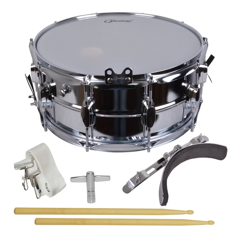 CAJA DE BANDA DELUXE 14X6.5 CON PIERNERA BD-6514 CIPRIANI - 5