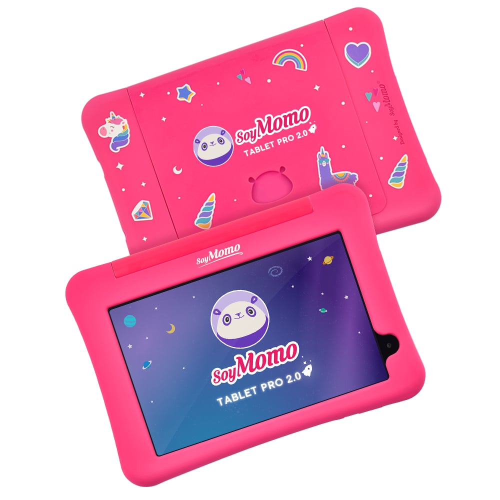 Tablet para Niños con Control Parental TabPro 2.0 SoyMomo Rosado