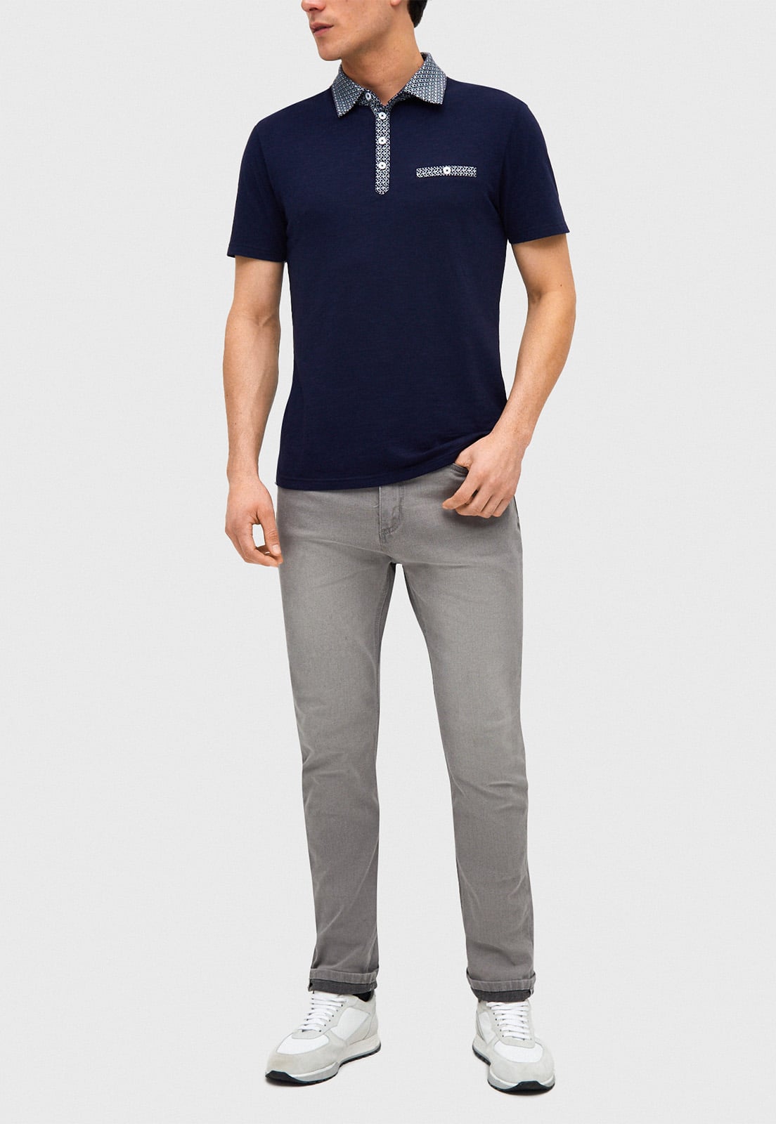 JEANS SLIM NORMAN GRIS TRIAL - 4
