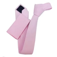 PACK CORBATA Y PAÑUELO BOLSILLO ROSADA PALIDO, LUCIACORBATAS - 2