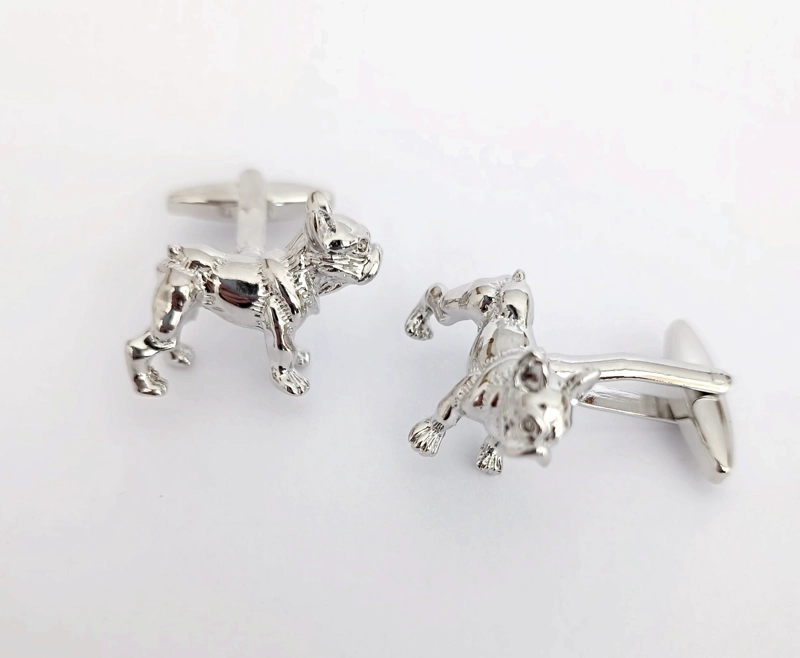 COLLERAS LUCIACORBATAS HOMBRE METALICAS BULLDOG - 1