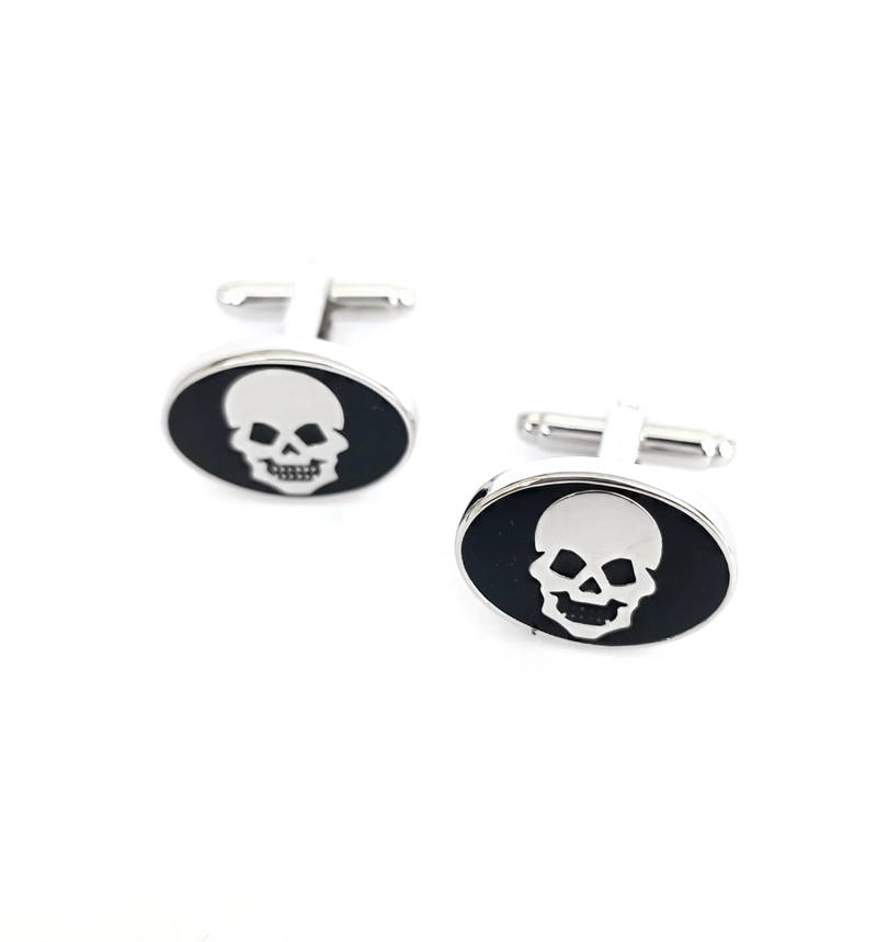 COLLERAS HOMBRE METALICAS CALAVERA, LUCIACORBATAS - 1