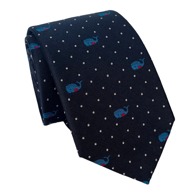 CORBATA SEDA BALLENAS - 1