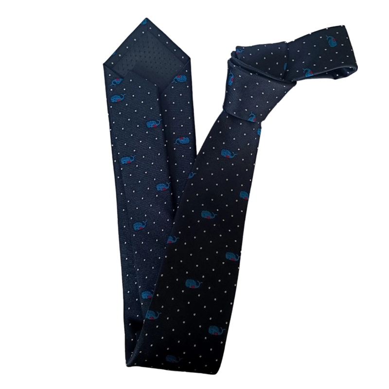 CORBATA SEDA BALLENAS - 2