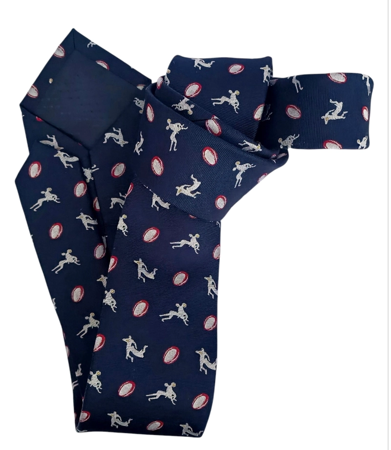 CORBATA SEDA DISEÑO RUGBY, LUCIACORBATAS - 3
