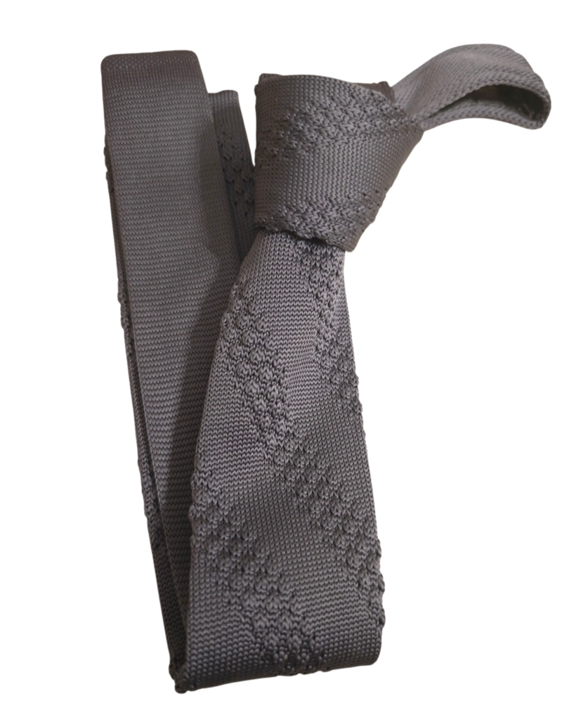 CORBATA TEJIDA GRIS WALL, LUCIACORBATAS - 2