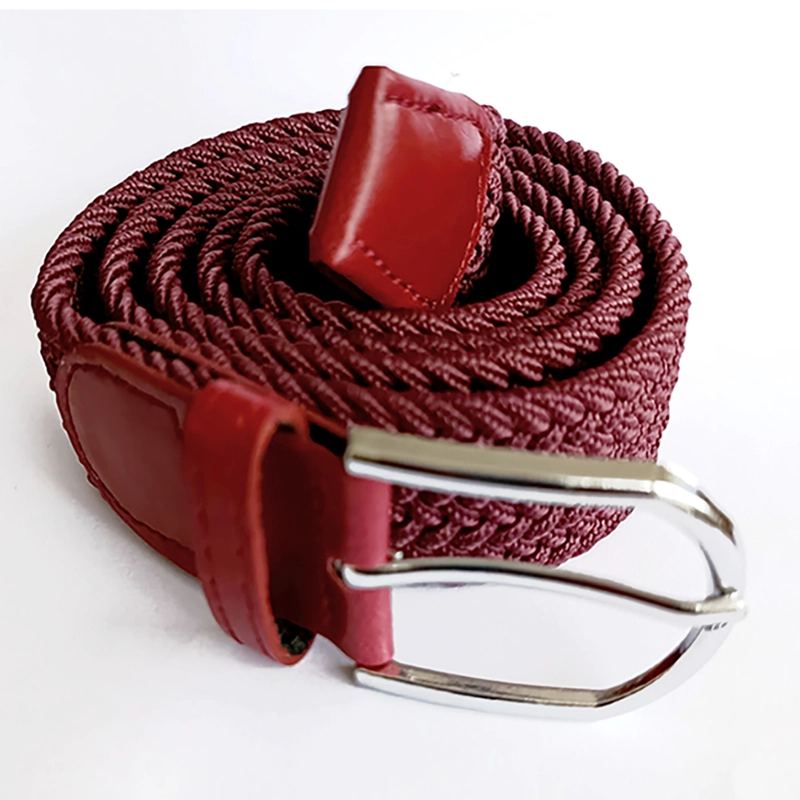 CINTURON ELASTICO HOMBRE TRENZADO BURDEO - 1