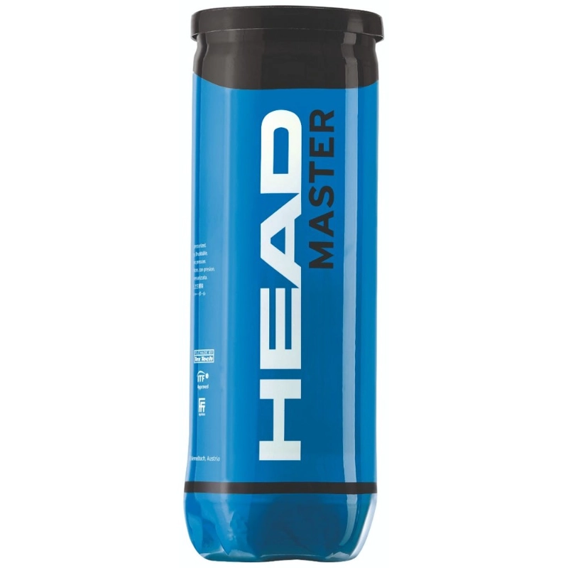 PELOTAS TENIS HEAD MASTER 3B - 6DZ AMARILLO - 1