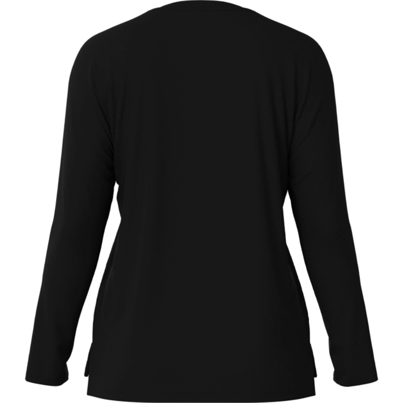 POLERA MUJER NEW BALANCE ALGODÓN NEGRO MANGA LARGA RUNNING WT41225BK - 2