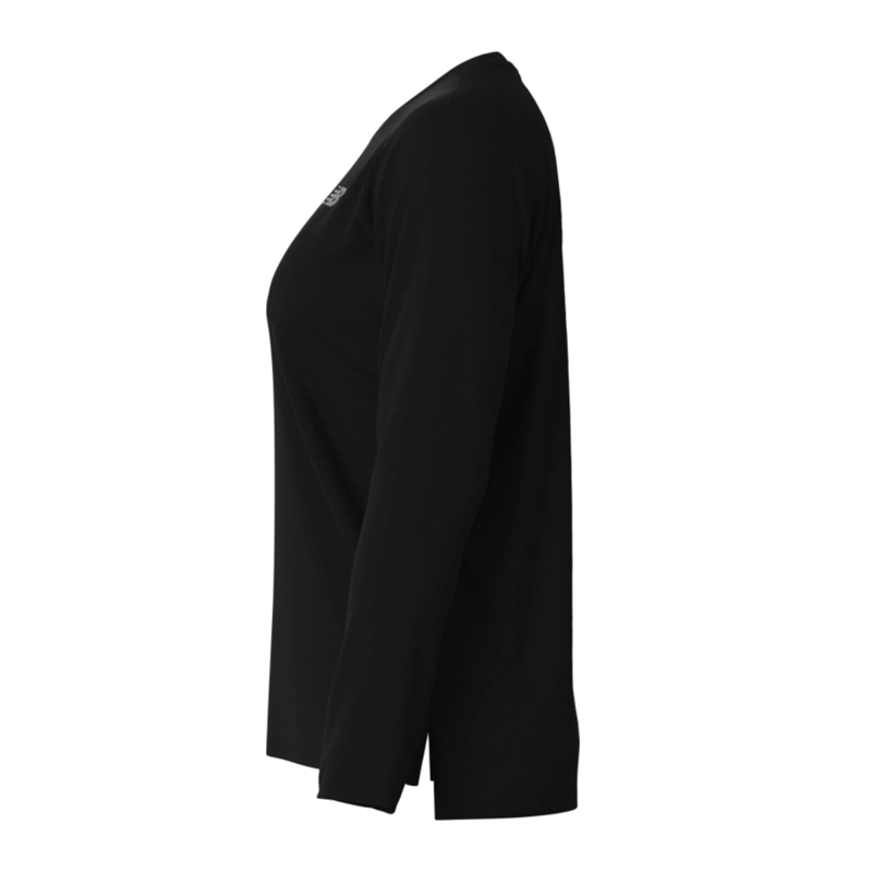 POLERA MUJER NEW BALANCE ALGODÓN NEGRO MANGA LARGA RUNNING WT41225BK - 3