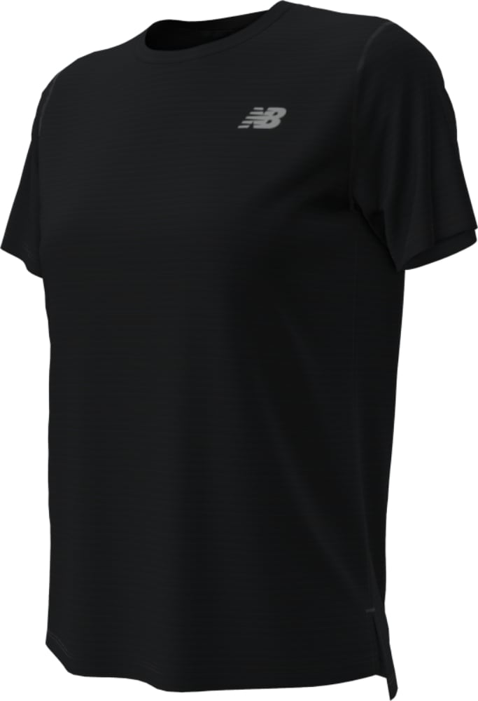 POLERA MUJER NEW BALANCE ALGODÓN RUNNING WT41222BK - 1