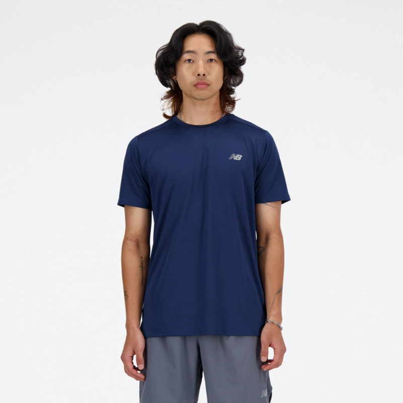 POLERA HOMBRE NEW BALANCE AZUL MARINO - 1