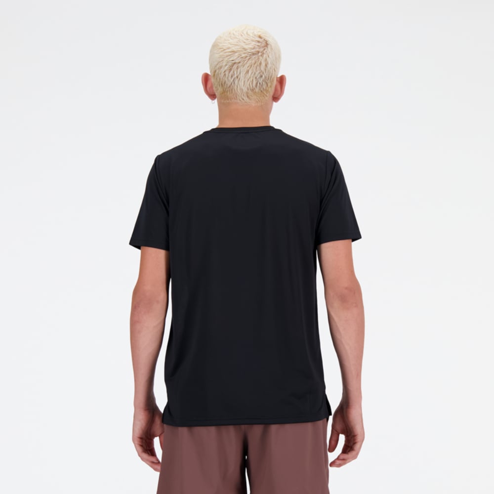 POLERA HOMBRE NEW BALANCE NEGRO MT41222BK - 2