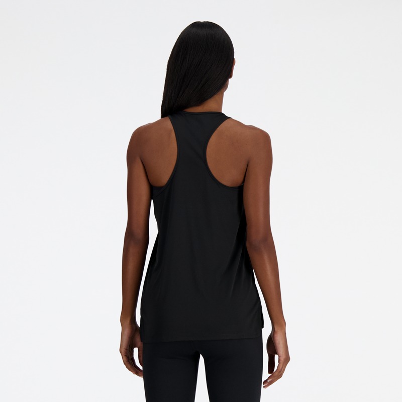 POLERA RUNNING MUJER NEW BALANCE SIN MANGAS WT41220BK - 2
