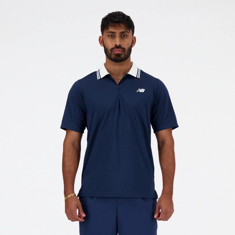 POLERA HOMBRE NEW BALANCE AZUL MARINO - 1