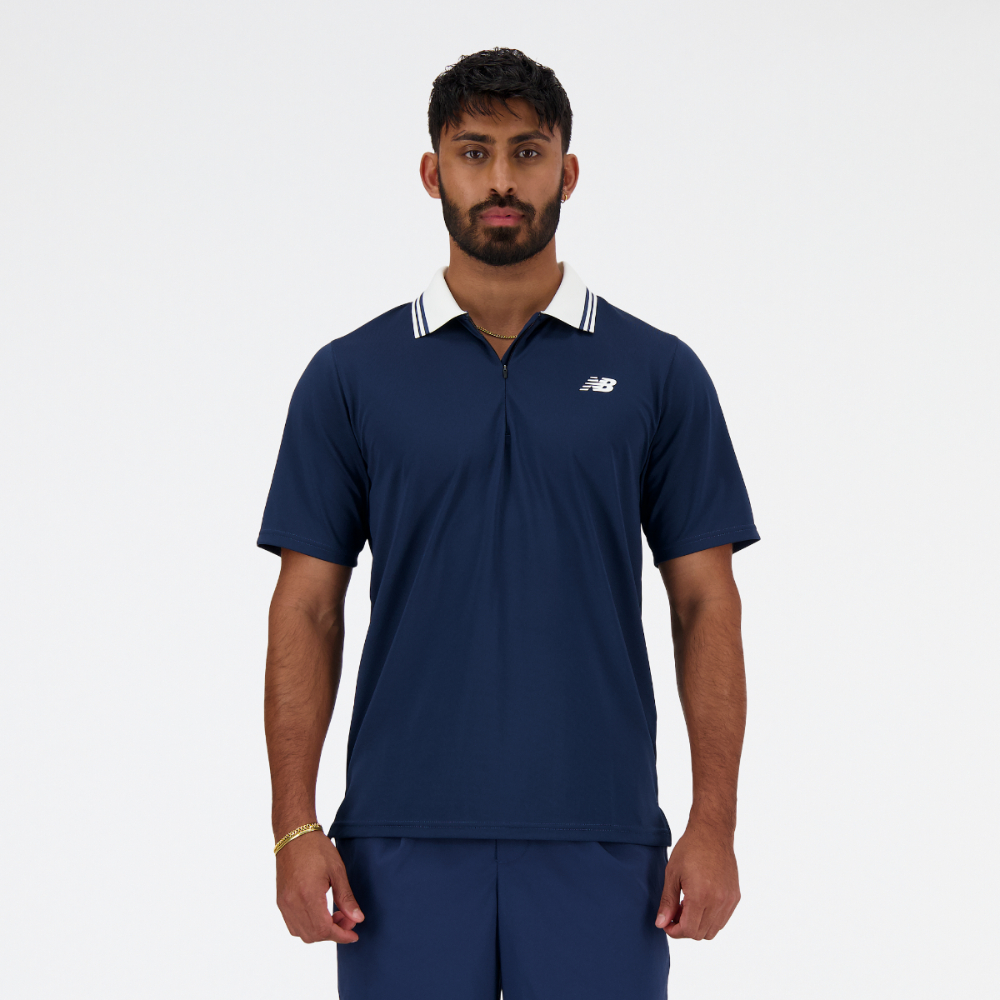 POLERA HOMBRE NEW BALANCE AZUL MARINO - 1
