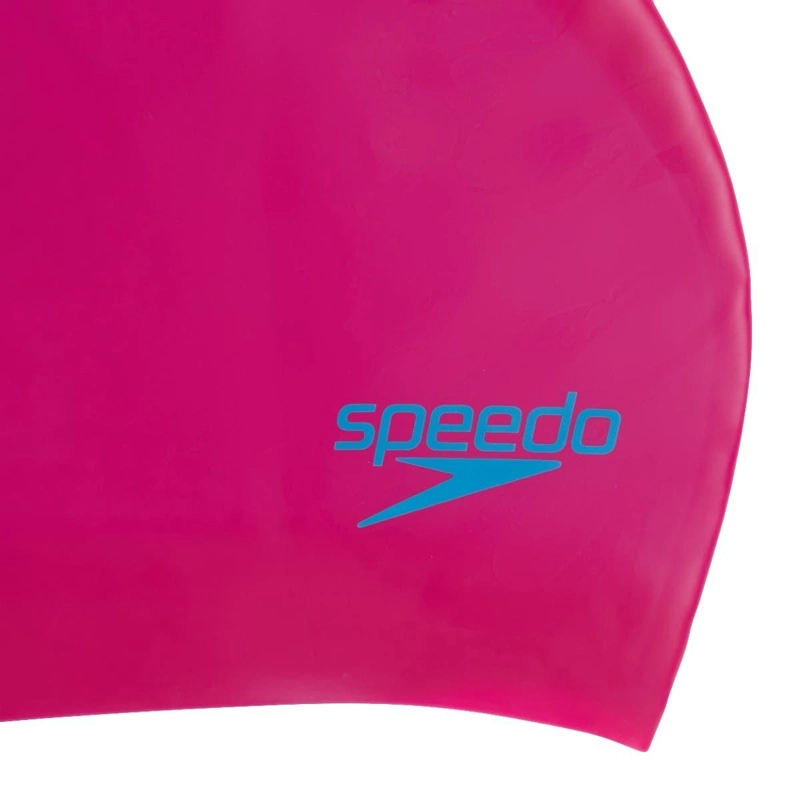 GORRO NATACION JUNIOR SPEEDO LONG HAIR ROSADO - 2