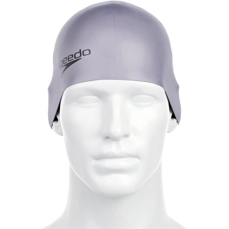 GORRO NATACIÓN SPEEDO PLAIN MOULDED GRIS - 1