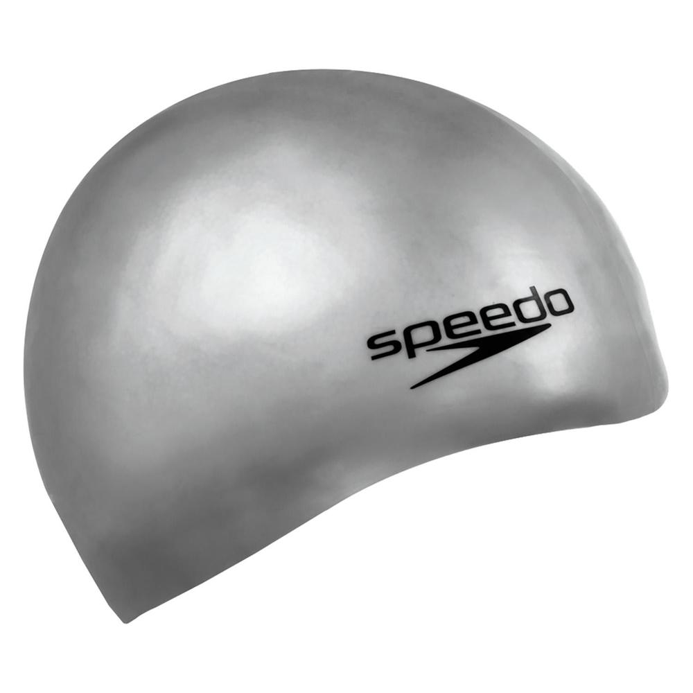 GORRO NATACIÓN SPEEDO PLAIN MOULDED GRIS - 2