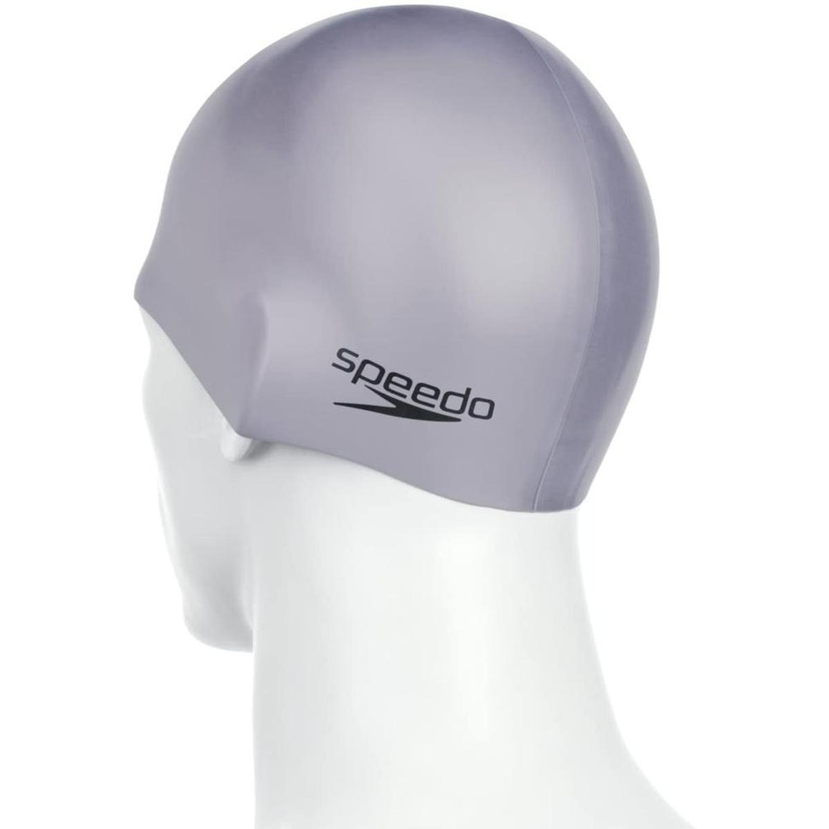 GORRO NATACIÓN SPEEDO PLAIN MOULDED GRIS - 3