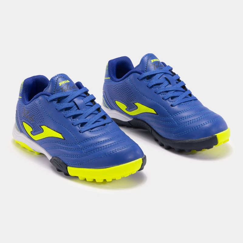 ZAPATILLAS BABY FUTBOL NIÑO JOMA TOLEDO JR 2404 ROYAL AZUL - 2