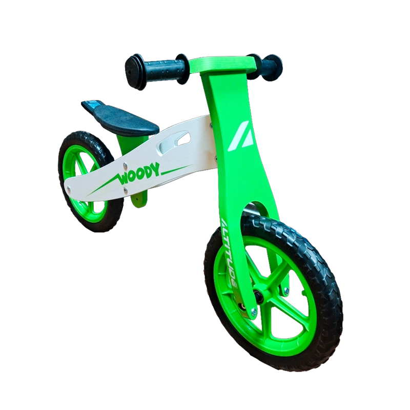 BICICLETA APRENDIZAJE ALTITUDE WOODY VERDE - 2