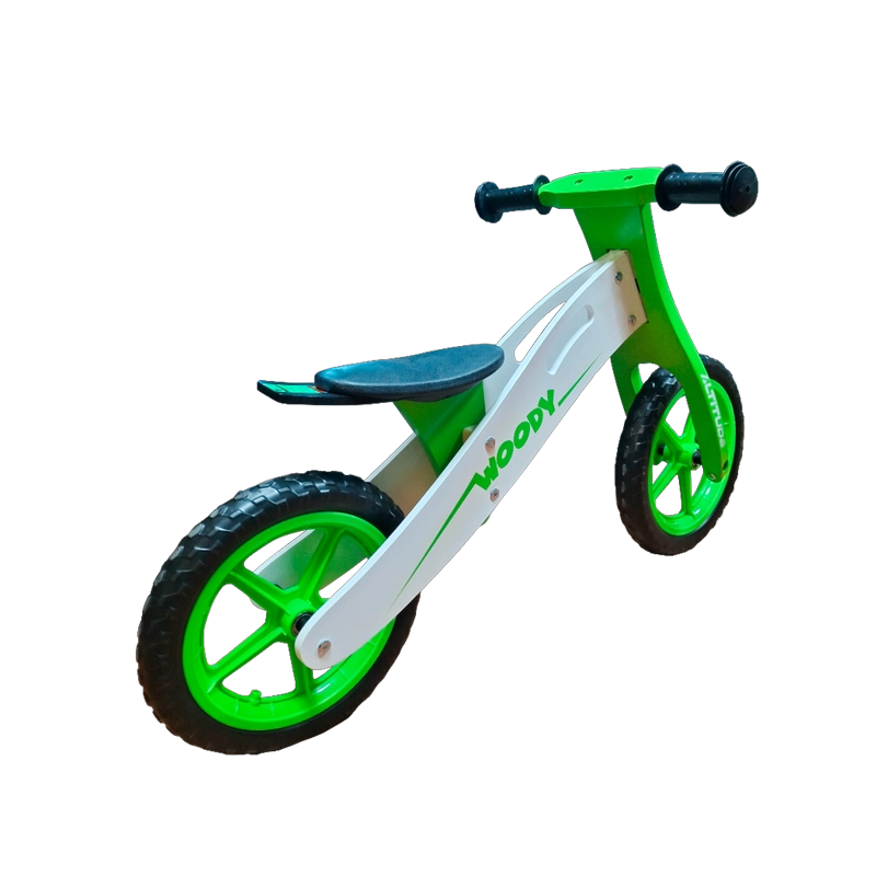 BICICLETA APRENDIZAJE ALTITUDE WOODY VERDE - 3