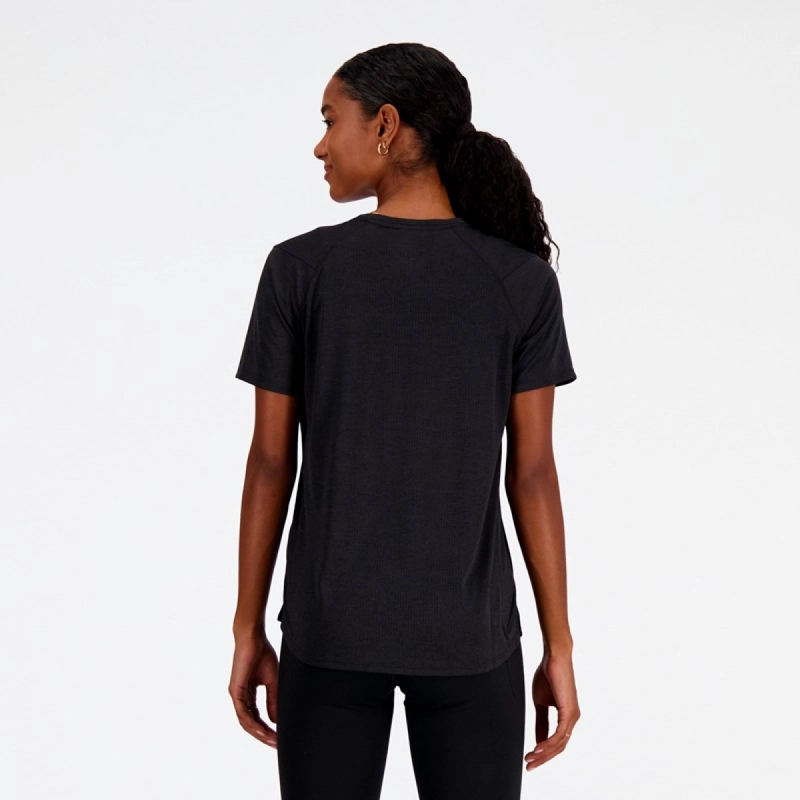 POLERA MUJER RUNNING NEW BALANCE NEGRO - 2