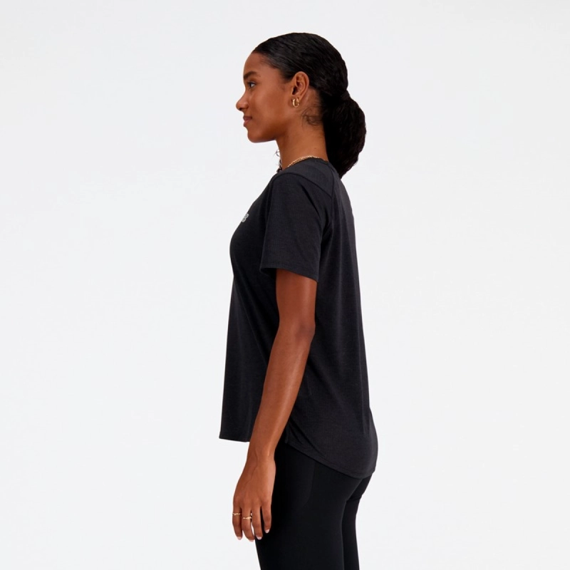POLERA MUJER RUNNING NEW BALANCE NEGRO - 3