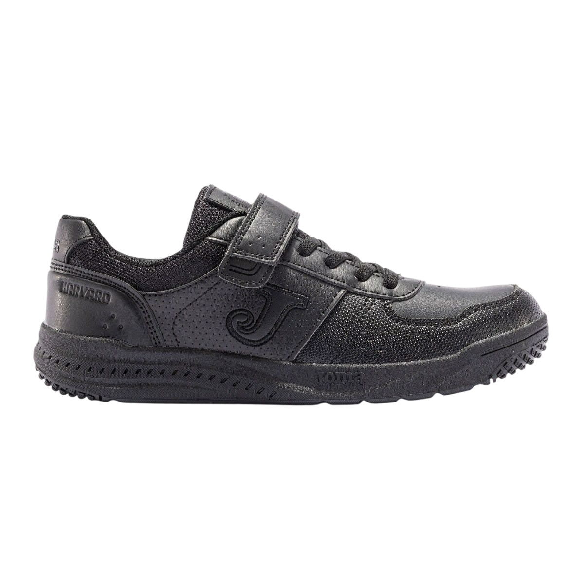 ZAPATILLAS ESCOLARES UNISEX JOMA W.HARVARD JR NEGRO - 1