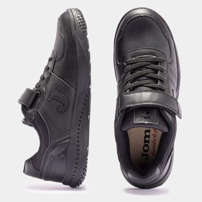 ZAPATILLAS ESCOLARES UNISEX JOMA W.HARVARD JR NEGRO - 3