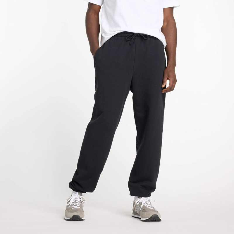 PANTALON JOGGER LIFESTYLE HOMBRE NEW BALANCE NEGRO - 1