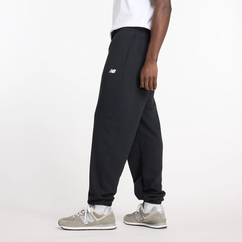 PANTALON JOGGER LIFESTYLE HOMBRE NEW BALANCE NEGRO - 2